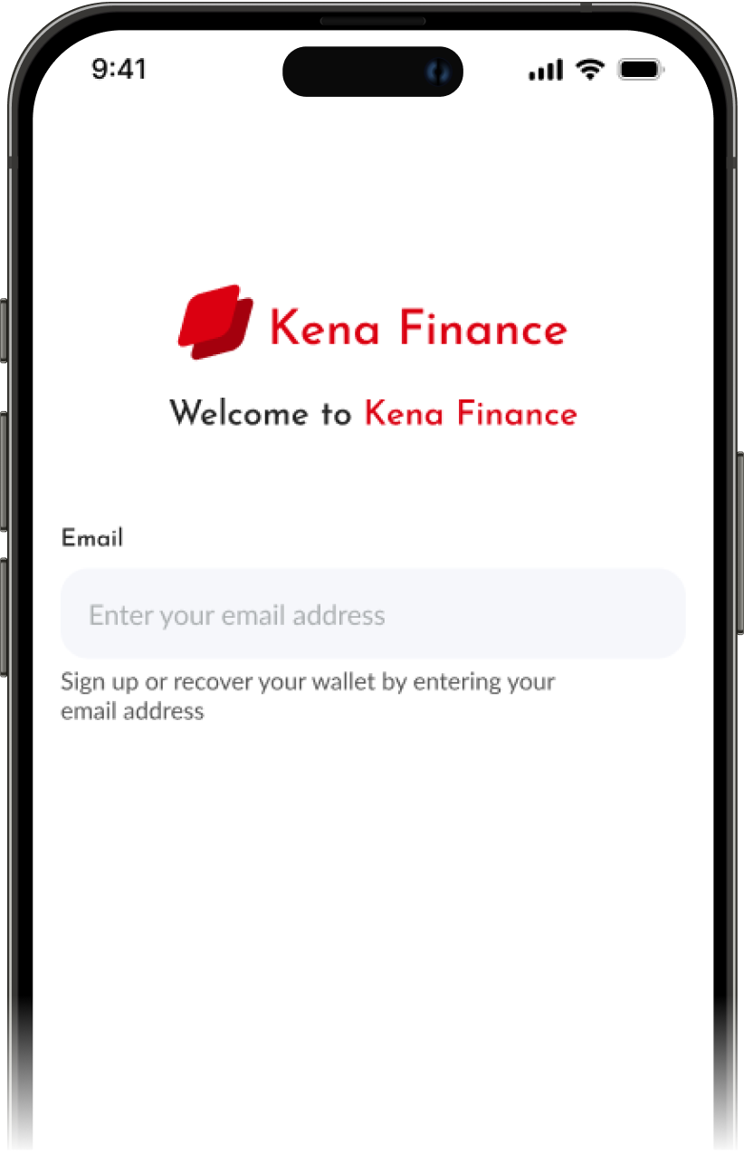 Kena finance SignUp